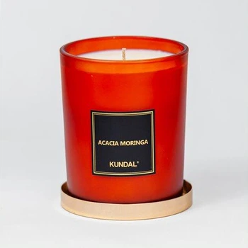 Аромасвіча Kundal Perfume Natural Soy Candle Acacia Moringa 500g