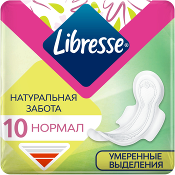 Гігієнічні прокладки Libresse Natural Care 10шт (10 шт.) (649194-558820-2)