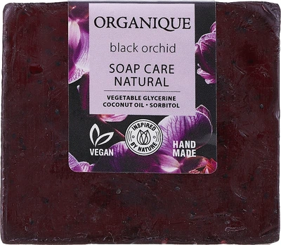 Натуральное мыло куб "Черная орхидея" - Organique Soaps Black Orchid 100g (1116127-1489954-2)