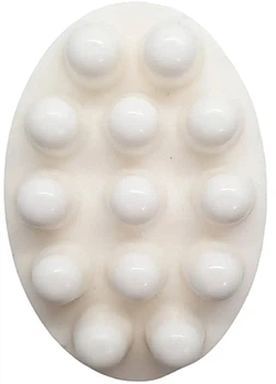 Массажное мыло с люфой и маслом Ши "Кокос" - Makemagic Massage Soap 85g (1130971-1508602-2)