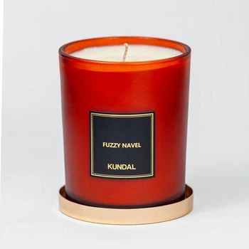 Аромасвіча Kundal Perfume Natural Soy Candle Fuzzy Navel 500g