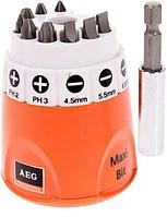 Набор Бит AEG Maxi-Bit 10 шт P10A (4932399493)