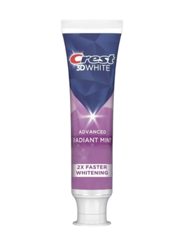 Отбеливающая зубная паста Crest 3D White Radiant Mint Whitening Toothpaste 93г