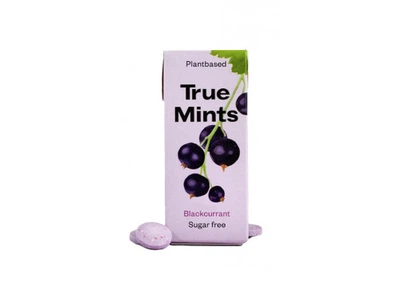 Цукерки освіжаючі М'ятні зі Смаком Чорної Смородини True Mints 13 г (20342067)