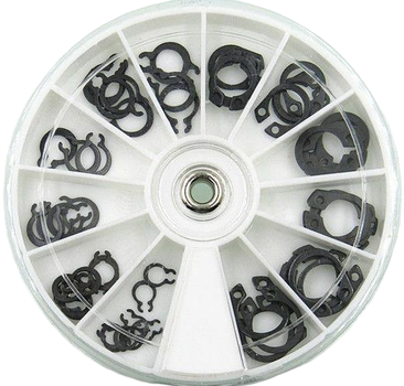 Стопорные Кольца Наружные М4, М5, М6, М7, М8, М9, М10 Набор 70 шт Spec (SP-06870)