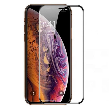 Защитное стекло Fiji Premium для Apple Iphone 11 Pro полная проклейка Anti-Static черный