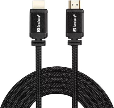 Kabel Sandberg HDMI - HDMI 5 m Black (5705730509001)