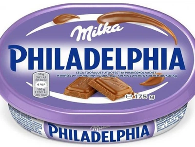 Крем-сир Philadelphia Milka Kraft 175 г (01562759)