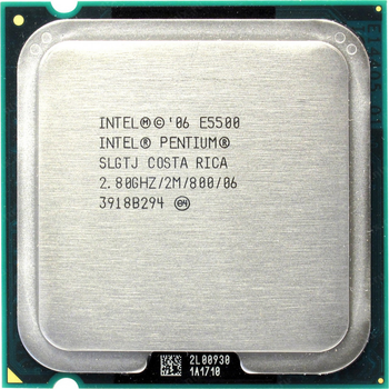 Процесор Pentium Dual-Core E5500 2.8 GHz/2M/800Mhz Б/в