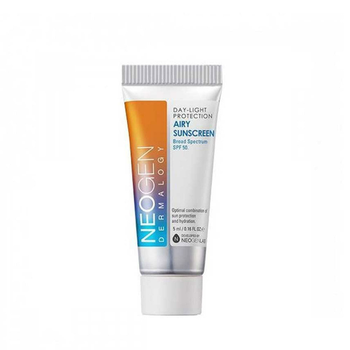 Легкий солнцезащитный крем на основе химических фильтров Neogen Day-Light Protection Airy Sunscreen, SPF 50, 5 мл
