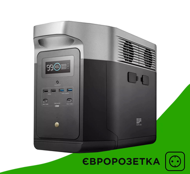 Портативная зарядная станция EcoFlow DELTA MAX 1600 1612 Вт/ч европейская розетка