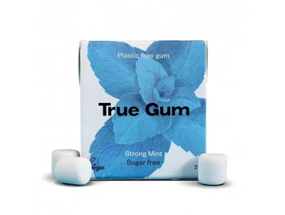 Жувальна гумка без цукру зі смаком міцної м'яти True Gum 21 г
