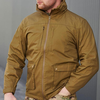 Мужская куртка Call Dragon рип-стоп с сетчатой подкладкой койот размер XL