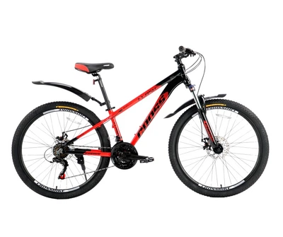 Велосипед Cross 24 Flash 2024 Рама-12 red-black