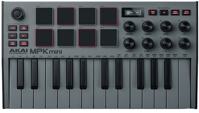 MIDI клавіатура Akai MPK Mini Play MK3 (IKLAKIMID0011)