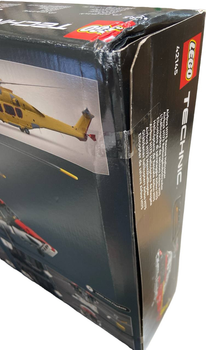 Zestaw klocków LEGO Technic Helikopter ratunkowy Airbus H175 2001 element (42145) (955555904258579) - Outlet