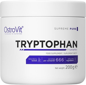 Харчова добавка OstroVit Tryptophan 200 г (5902232619850)