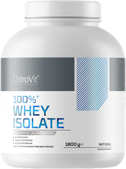 Białko OstroVit 100% Whey Isolate Biscuit 1800 g (5903933909714)