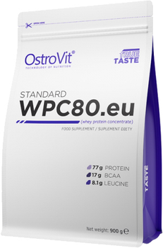 Протеїн OstroVit Standart WPC80.eu 900 г Пирожене (5902232612417)