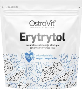 Erytrytol OstroVit Erythritol 1000 g (5903933906638)