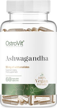 Suplement diety OstroVit Ashwagandha 60 kapsułek (5903246223361)