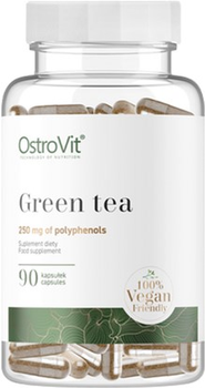 Харчова добавка OstroVit Green Tea 90 капсул (5903246223514)