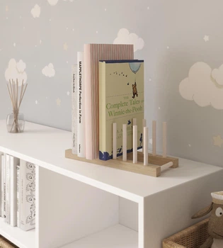 Підставка для книг, дерев'яна підставка для книг DP-6D+N3