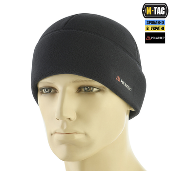 Шапка M-Tac Watch Cap фліс Polartec Dark Navy Blue XL