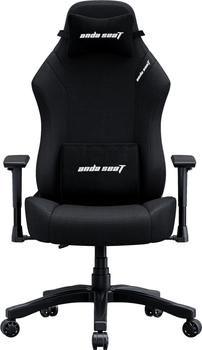 Кресло игровое Anda Seat Luna Size L Black Fabric (AD18-44-B-F)
