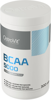 ВСАА OstroVit BCAA 1000 мг 300 капсул (5903246228335)