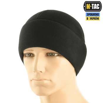 Шапка M-Tac Watch Cap Premium флис (250г/м2) with Slimtex Black M