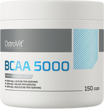 BCAA OstroVit BCAA 1000 mg 150 kapsułek (5903246228311)