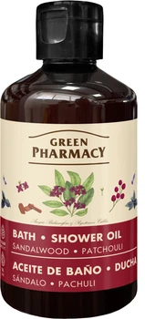 Масло для ванны и душа Green Pharmacy Сандал и Пачули 250 мл (4823015945175)