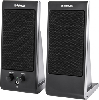 Комп'ютерні колонки 2.0 Defender SPK-170 2Вт USB Plastic Black (65165)