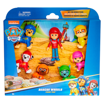 Zestaw figurek Spin Master Paw Patrol Rescue Wheels Figure Gift Pack 7 szt (681147024830)