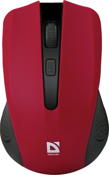 Беспроводная мышка Defender Accura MM-935 52937 USB 1600 dpi Red