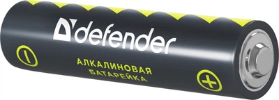 Батарейка AAA Defender 56001 Alkaline 1.5V 4 шт (2930D789EBF9)