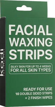Восковые полоски для лица - Kodi Professional Facial Waxing Strips 10шт (1031742-1366602-2)
