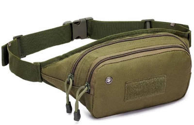 Сумка тактична військова на пояс Tactical bag A71 олива