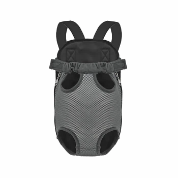 Рюкзак-кенгуру переноска для животных Lesko SY210814 Gray M