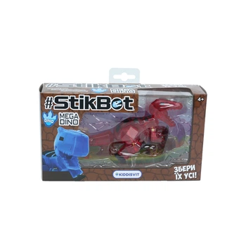 Фигурка Stikbot Тираннозавр комбинированные материалы 5.1х11.8х21 см (699943)