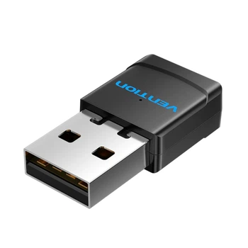 Двухдиапазонный Wi-Fi адаптер Vention KDSB0 2.4G/5G | 433 Мбит/с | USB | Черный
