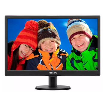 Монитор Philips 193V5LSB2/10 D-SUB TFT 18.5" 1366x768 100x100 8.76Вт черный