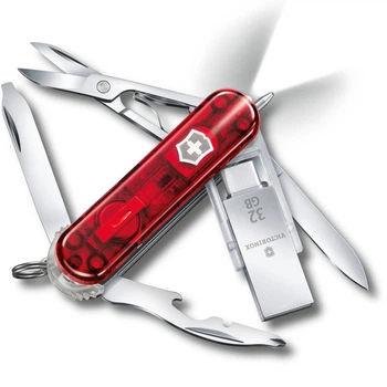 Складаний швейцарський ніж Victorinox MIDNITE MANAGER@WORK 11 in 1 Vx46336.TG32