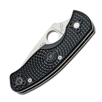 Ніж складальний Spyderco Persistence FRN Black серейтор тип замка Liner Lock C136SBK