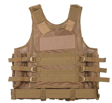 Жилет тактичний військовий розвантаження Tactical Vest A60 пісочний