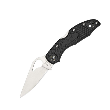 Нож складной Spyderco Meadowlark 2 FRN Black замка Back Lock BY04PBK2