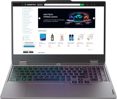 Ноутбук Lenovo LOQ 15IRX9 (83DV00GWRA) Luna Grey