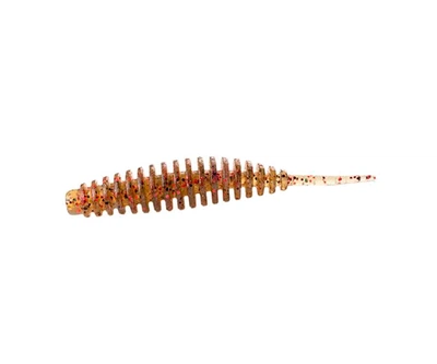 Силіконова приманка Fishup Tanta 3.5" (5pcs.), #045 - Green Pumpkin/Red & Black,10052121