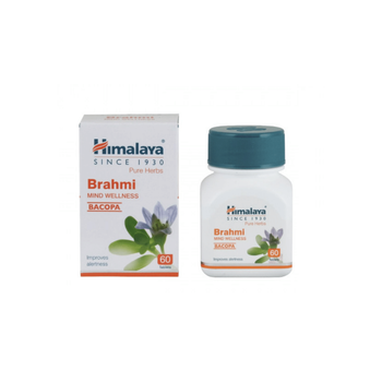 Засіб для покращення роботи мозку Брахмі (Brahmi) Himalaya 60 таб. 8901138834265